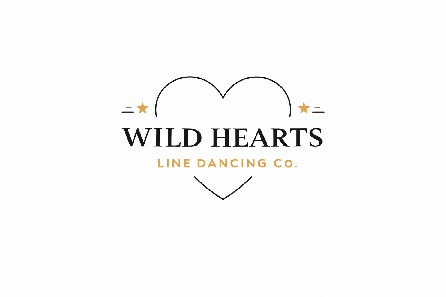 Wild Hearts Line Dance Company logo